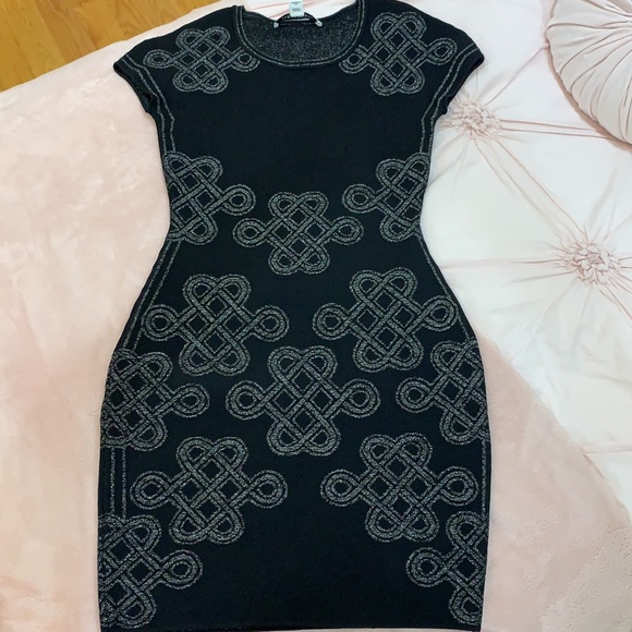 Diane von Furstenberg bodycon black dress - Picture 3 of 5